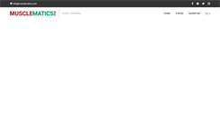 Desktop Screenshot of musclematics.com